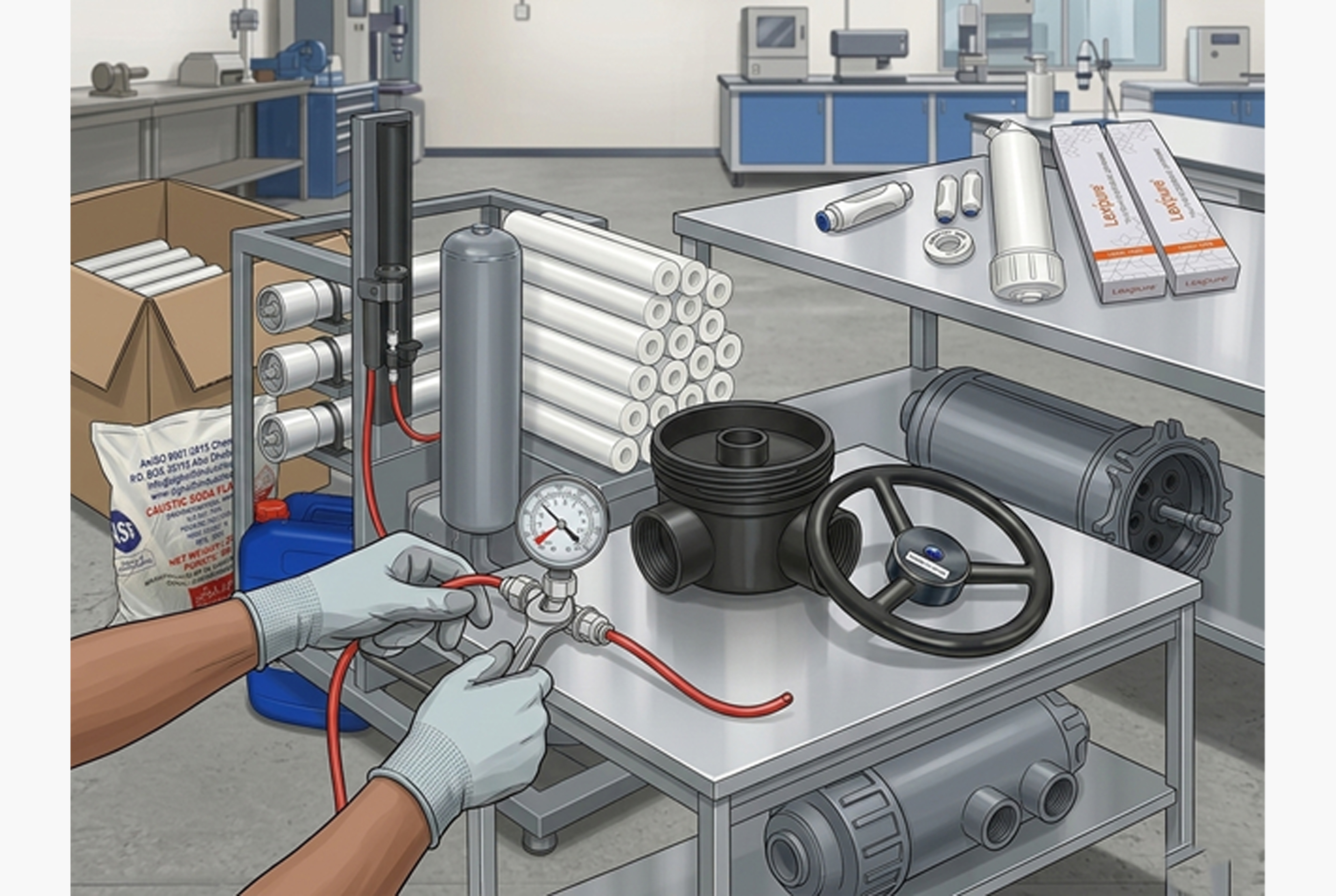 RO-system-spare-components